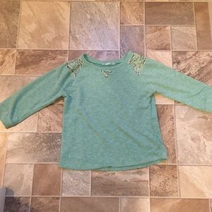 Maurice’s 3/4 sleeve mint sweater